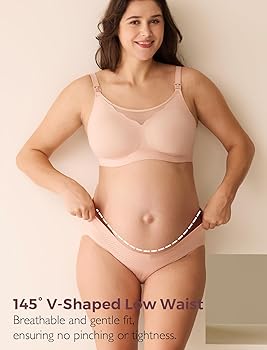 洋楽 L.L.C. Guaranteed For Lovemaking Momcozy Seamless Ultra Comfort Nursing Bra X-Large+Under