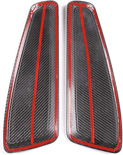 Miniatura 7 de YIWANG 100% fibra de carbono real para Porsche 911 718 2013-2019 asiento interior del coche panel lateral accesorios 2 unids