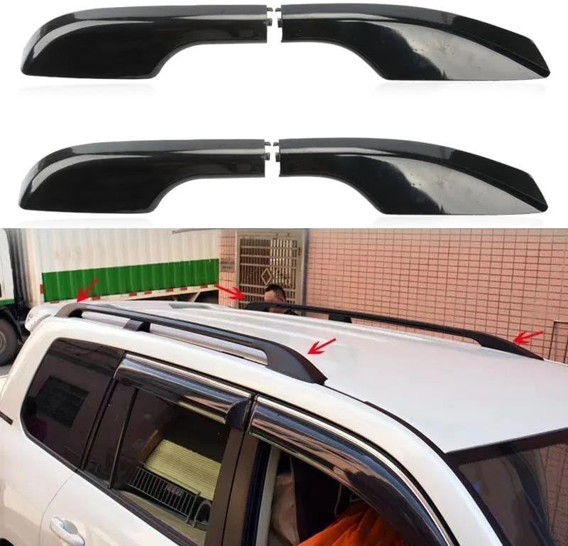 4 個土地用クルーザー 200 LC200 VDJ200 UZJ200 2008-2020 車のルーフラックカバートップ荷物バーレー