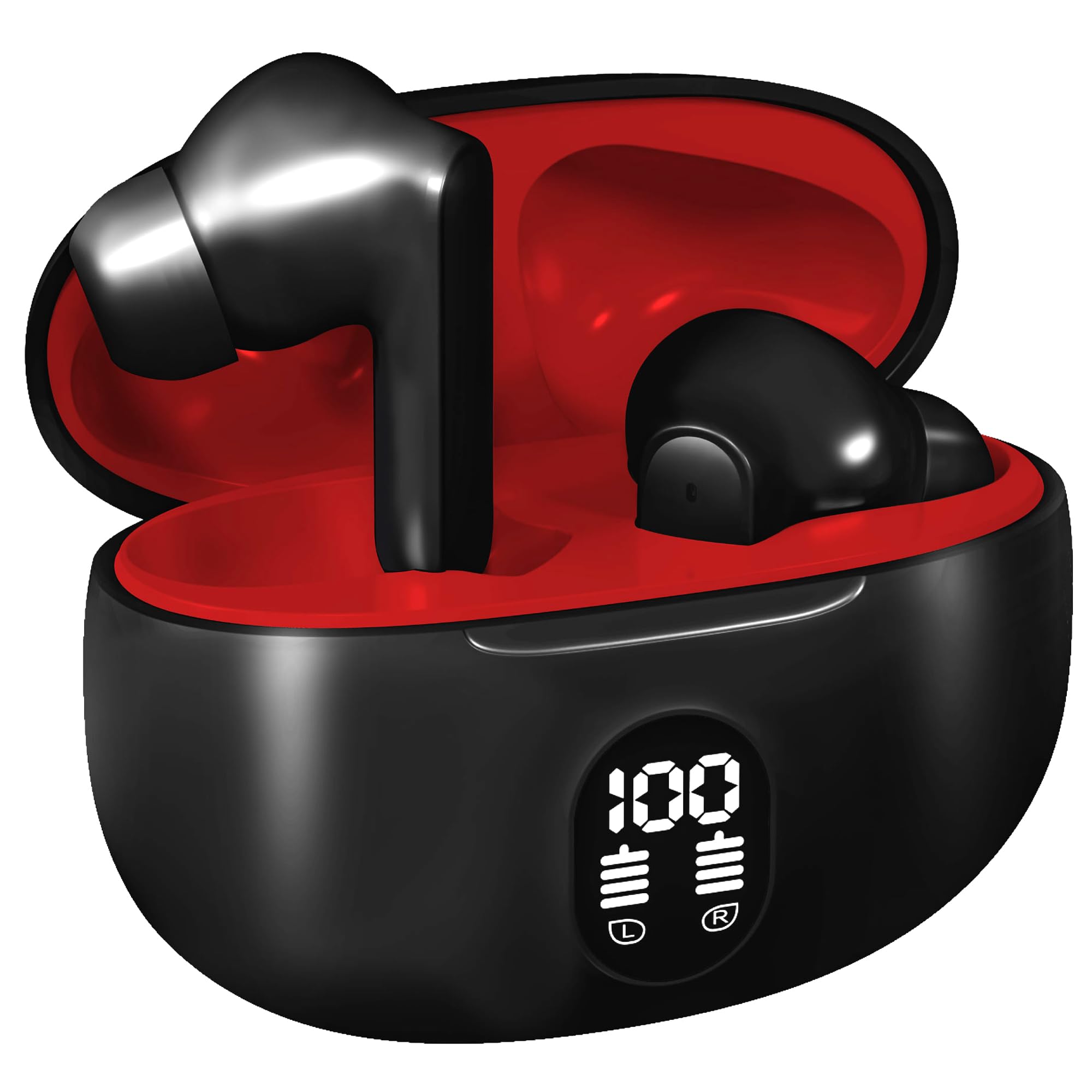 Kratos Cube Ear Buds Wireless with Large Playtime, Noise Isolation & Clear Calls, Bluetooth Earbuds with Voice Assistant, Ear Buds with Bluetooth V 5.3 & with Type C Fast Charging, IPX4 TWS Earphones-picture-41