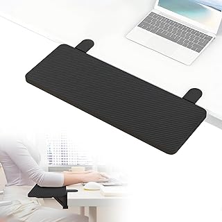 Bandeja de extensão de secretária ergonómica bandeja de teclado dobrável de 90 graus 55 x 24 cm braço de extensão de sec...