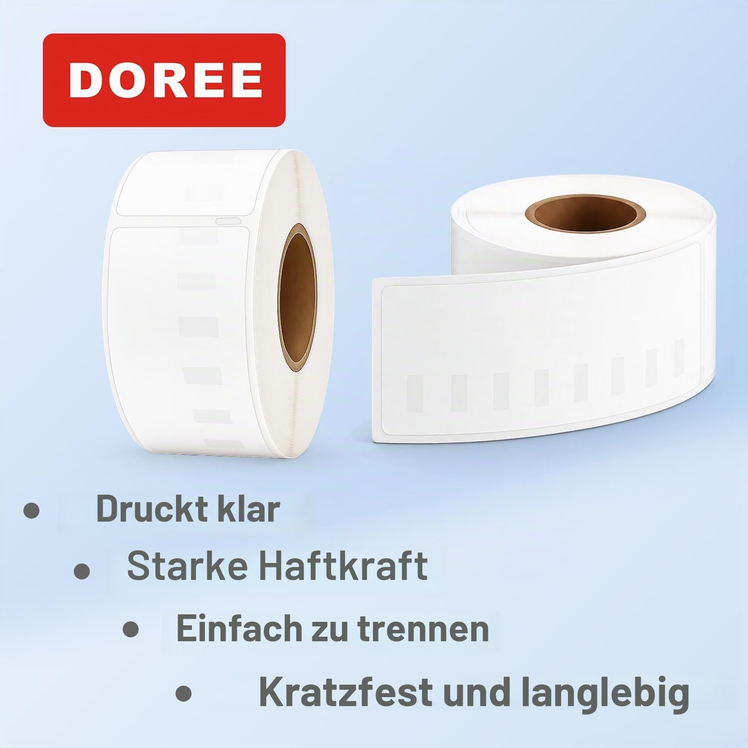 DOREE (10pack) 99012 S0722400 Adress-Etiketten 36 mm x 89 mm | kompatibel mit Dymo Labelwriter Drucker 4XL 450 400 330 320 310 Twin Turbo Duo Seiko SLP 450 430 420 400 240 220 200 120