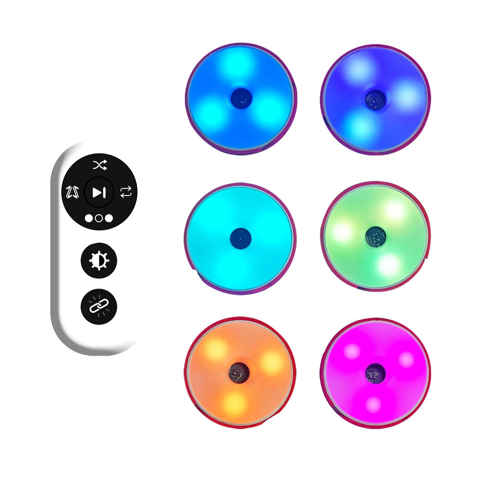 Agile Reaction Training Light Set - Attrezzatura Leggera per l'agilità Sportiva per l'allenamento di velocità e Reazione Rapida(6PCS)