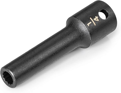 Vista 73 de TEKTON 3/8 pulgadas de accionamiento x 3/4 pulgadas de profundidad 12 puntos de impacto SID13219 Profundo