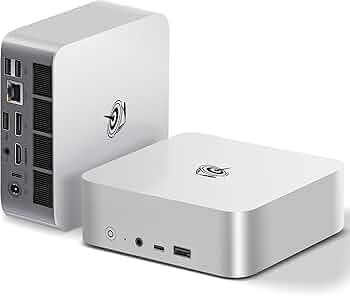 Beelink Mini PC SER8, AMD Ryzen 7 8745HS (8C/16T, até 4,9GHz), 32G