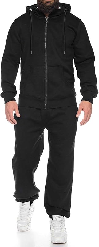 Sweatsuits for Men 2 Piece tracksuit Sets Full Zip Hoodie Sweatpants for Men Casual Sports Jogging Suits S-4XL