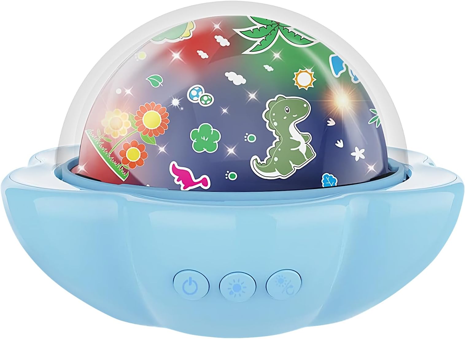 Kids Night Light Projector | Dinosaur Night Light Projector for Kids | Early Educational Toys Interactive LED Projection Light for Living Room Bedroom