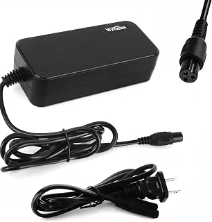 Upgraded 36V Battery Charger 3 Prong Smart Universal 42V 2A Replacement for 36 Volt Lithium. Compatible with Pocket Mod, Sports Mod, Millet Power Supply