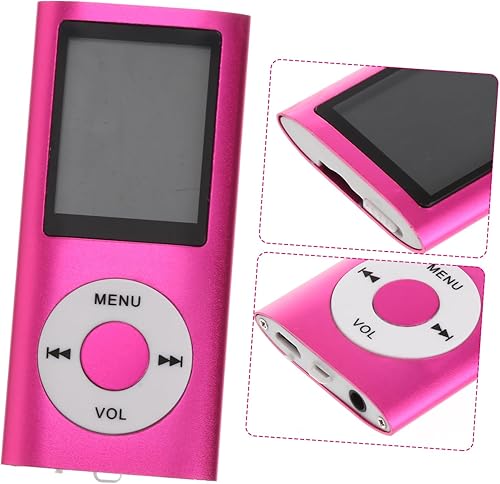 Miniatura 8 de POPETPOP Reproductor digital compacto con pantalla portátil de música y visor de fotos Puerto USB Diseño ligero Rosa