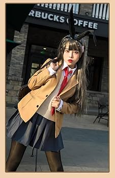 桜島麻衣 コスプレ衣装 フルセット Amazon.co.jp: 桜島 麻衣 コスプレ衣装 制服 9点セット