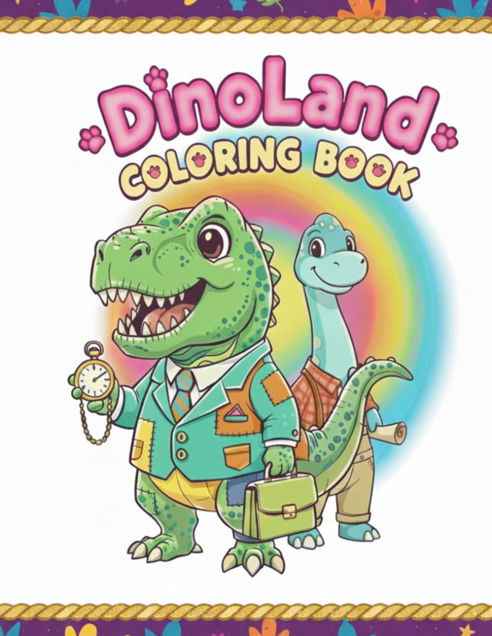 Dinoland Coloring Book