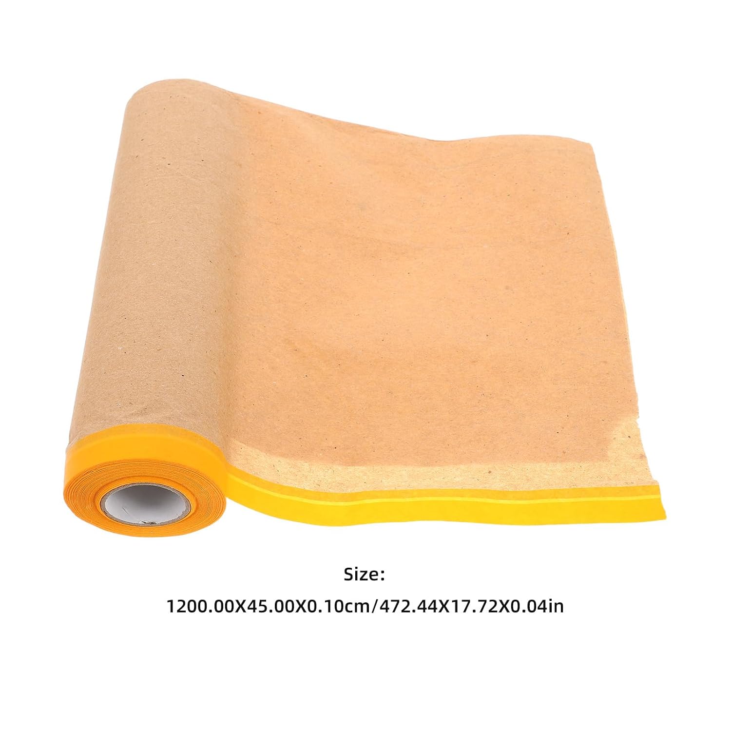 Luxshiny 2 Rolls Masking Paper, 39.37 Feet Waterproof Automotive Paint Paper Roll, Vehicle Painting Mask Tape for Household Appliances, Furniture, Floors, Walls, Cabinets, Countertops