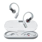 Ear &lpar;Open&rpar; Open-Ear Headphones&comma; Earbuds with Earhooks&comma; BT 5&period;3&comma; Clear Voice Technology with 2 Mics&comma; Fast Charging&comma; Compatible with iPhone & Android -White