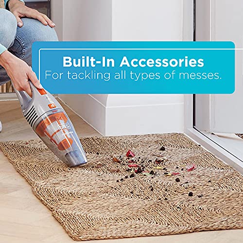 Image of BLACK+DECKER Powerseries Cordless Stick Vacuum Cleaner & Hand Vac, 2-in-1, Titanium Gray (HSVB420J)