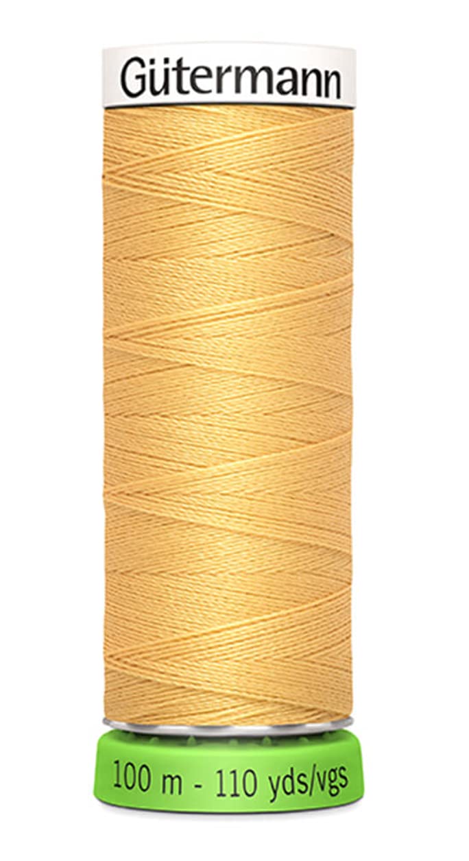 Gütermann G723860-415 Polyester Sewing Thread 415 Yellow 100m