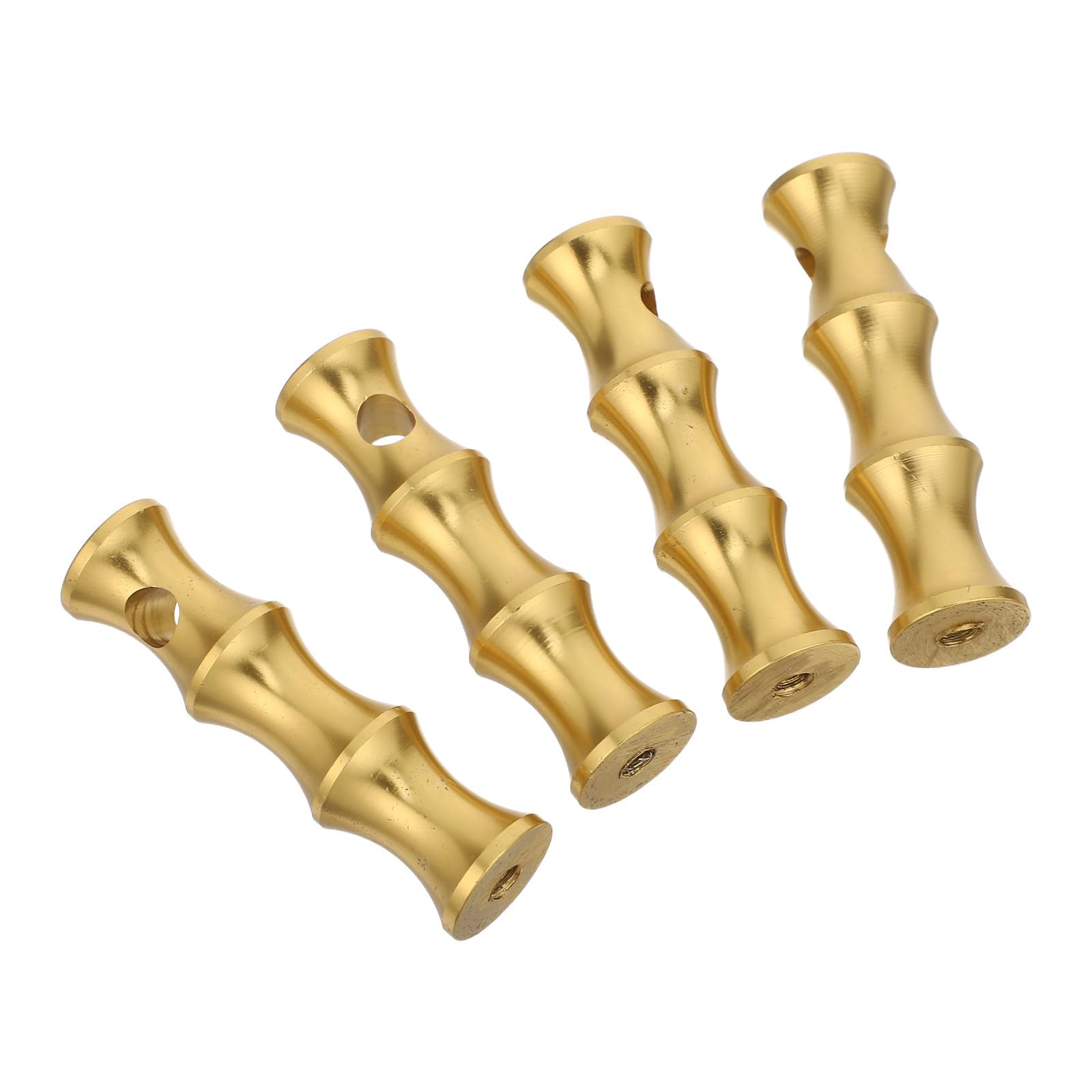 Conector de riel en aleación de aluminio dorado Toyvian con acabado elegante para muebles