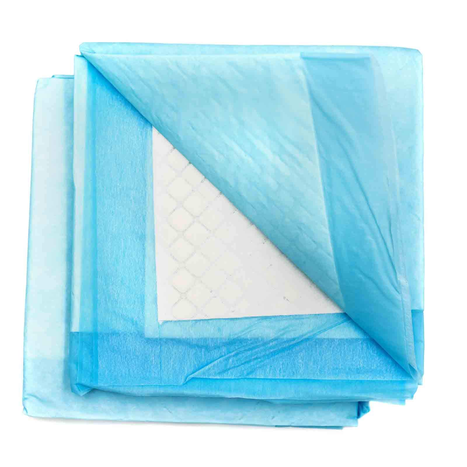 150 Stück 60x60 cm Wickelunterlagen // Baby Wickelauflage für unterwegs // wasserdicht und hygienisch