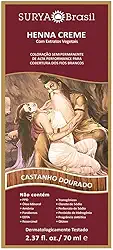 Tintura Creme Henna Surya Castanho Dourado Surya