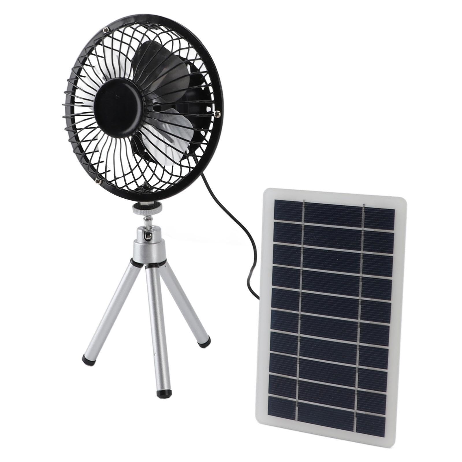 Ventilatore Solare da Terra Ventilatore Alimentato a Energia Solare per La Casa