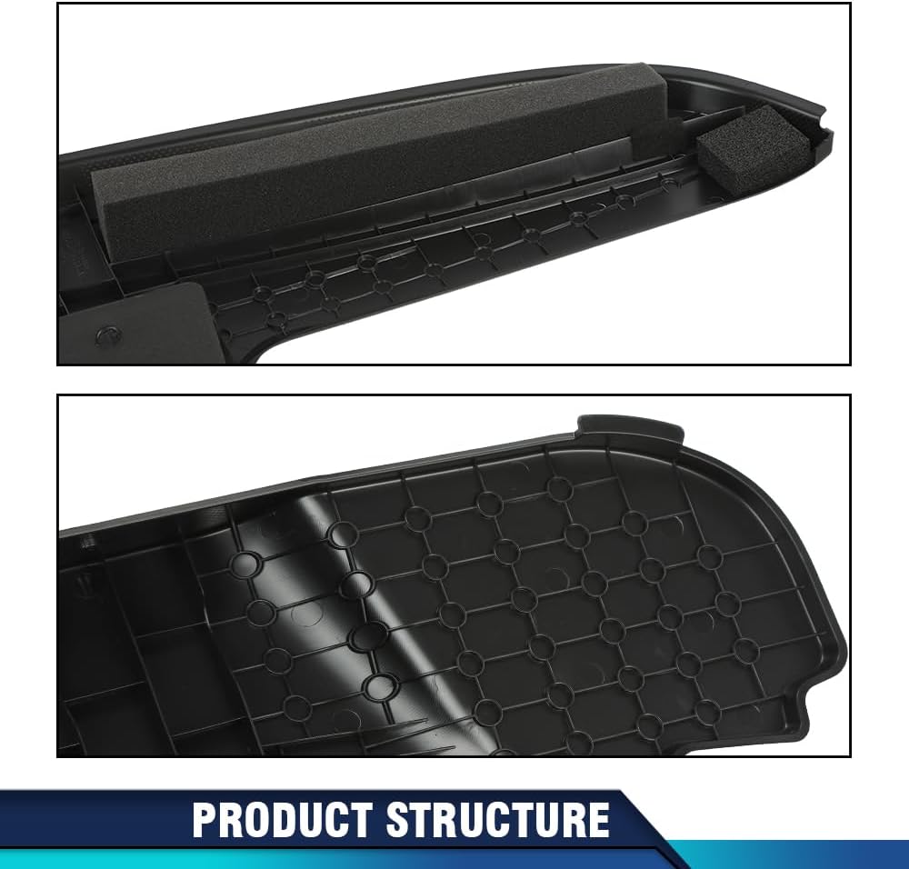 PIT66 Convertible Boot Side Plastic Cover Panels Driver and Passenger Side Compatible with Ford Mustang 2015-2023 FR3B-7631003 FR3B-763002