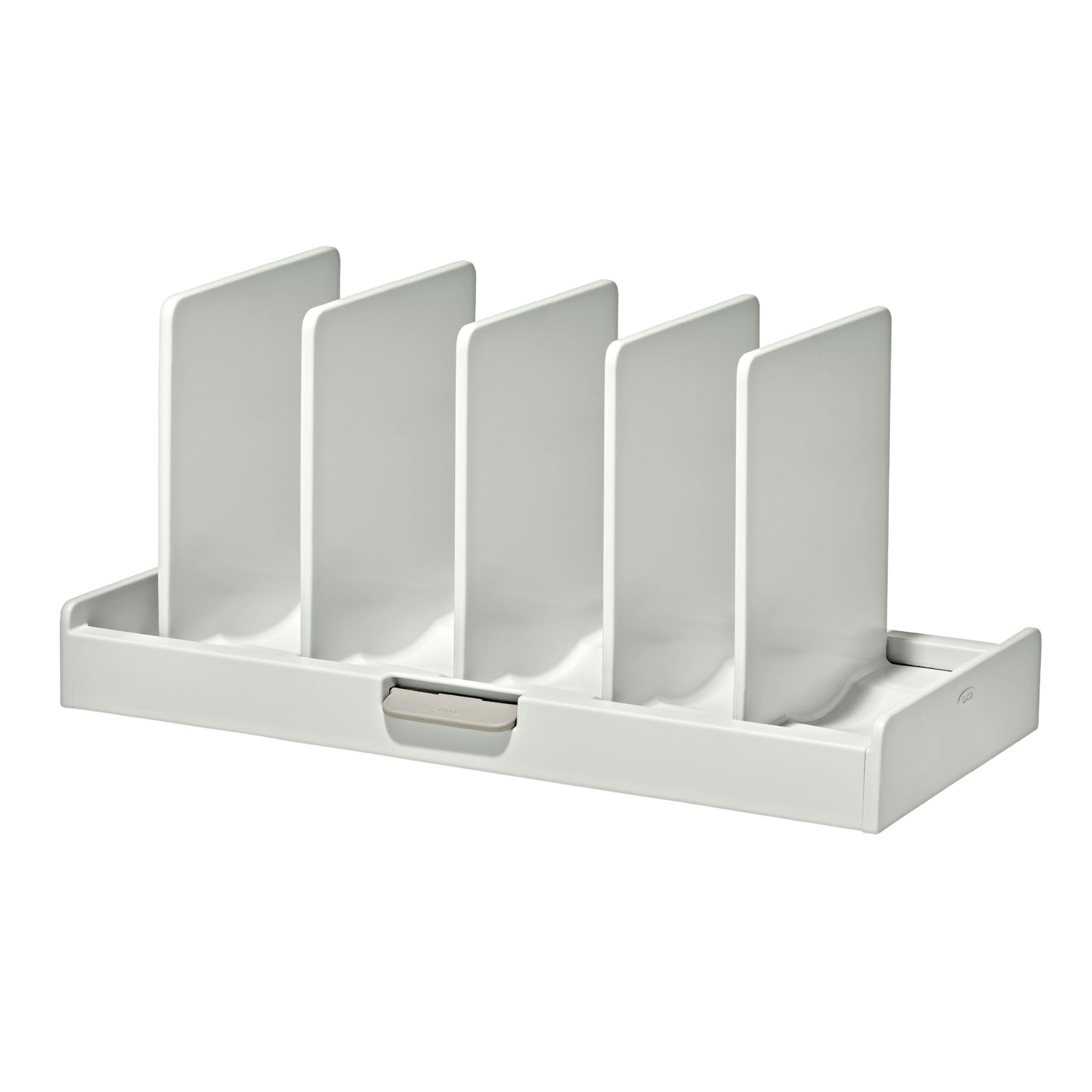 OXO Good Grips Adjustable Cookware Organizer, Pot and Pan Organizer