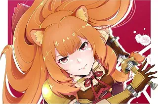 ダイヤモンド アートキット,The Rising of The Shield Hero Raphtalia Anime, 5D ダイヤモンドペインティング 塗装フルドリル手作り絵画刺繍手芸キット