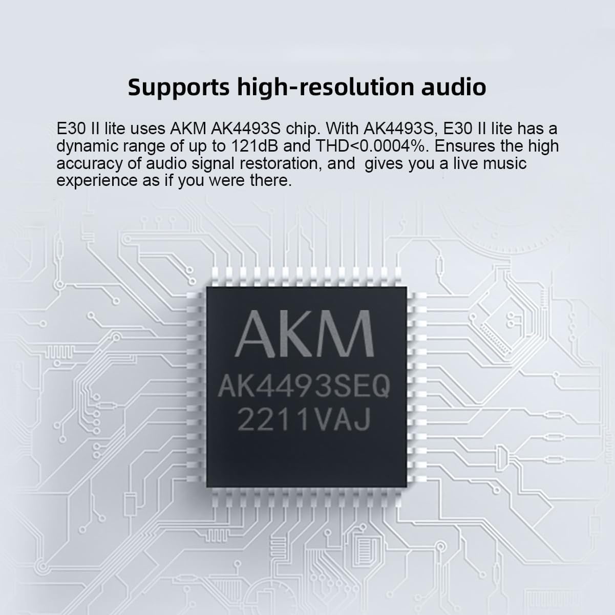 Topping E30II Lite USB DAC: AK4493S XMOS XU208 DSD512 PCM32bit/768kHz DAC, ingresso USB/OPT/COAX Convertitore D/A HiFi Audio Preamp DAC (Nero)