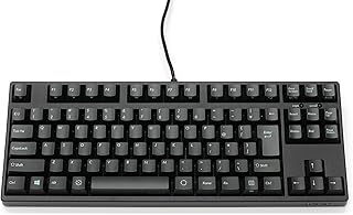 FILCO Majestouch + Ask FKBN91M/NAS3GMB-RKL Numeric Keypadless, Japanese Arrangement, 91 Keys, Brown Axis, PBT 2-Color Molded Asphalt Color Key Cap, 3 Red Key Locks, Black