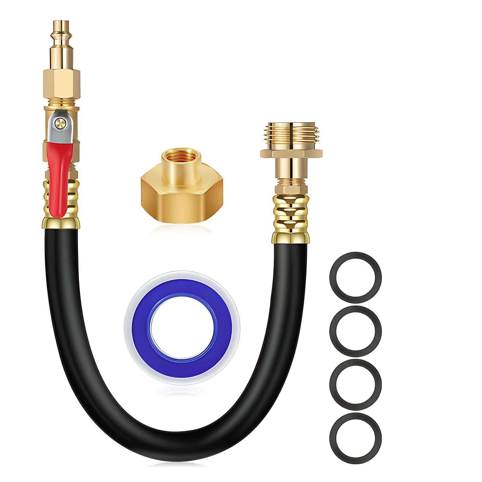 KIXZSAZ Smart RV Winterizing Kit with Washer Promotes Health and Environmental While Simplifying Winterization Process