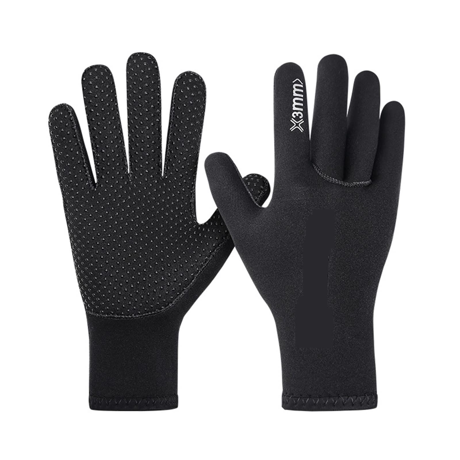 5MM 3MM neoprenowe rękawiczki do pływania antypoślizgowe odporne na zadrapania zimowe utrzymuj ciepłe Jellyfish Stab Protection Gloves CiepłE I Wygodne(3MM Swimming Gloves-01,M)