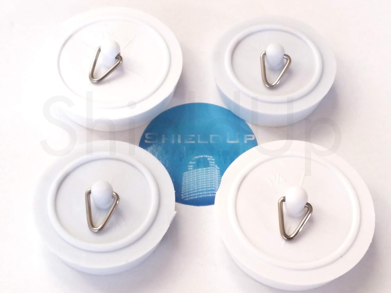 ShieldUp Bath & Sink Plugs Pack of 4 2 x 40mm plugs AND 2 x 45mm