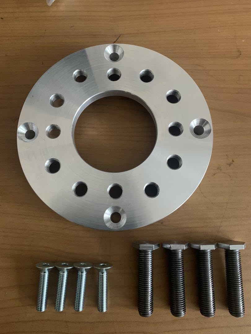 ズーマー　リアハブ変換スペーサー　ハブボルト仕様　マルチPCD 厚み薄め軽量化 Amazon.co.jp: ズーマー リアハブ変換スペーサー ハブボルト仕様