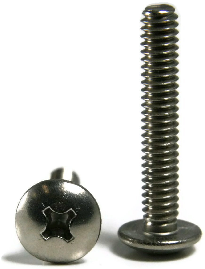 Phillips Truss Head Machine Screw 18-8 Stainless Steel - 1/4