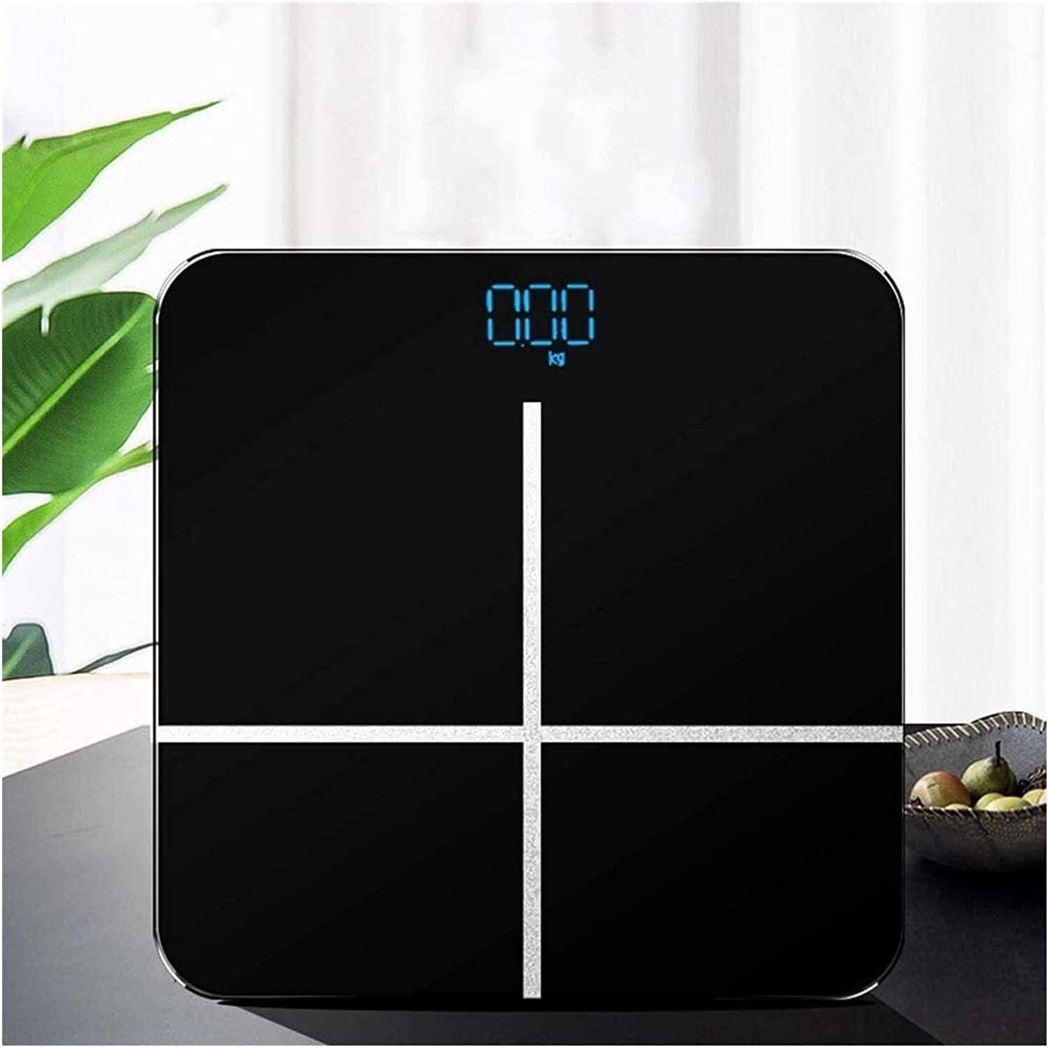 Báscula De Baño Digital Báscula De Peso con Pantalla Digital Báscula De Baño Casera Báscula Electrónica Báscula De Grasa Corporal Control De Peso