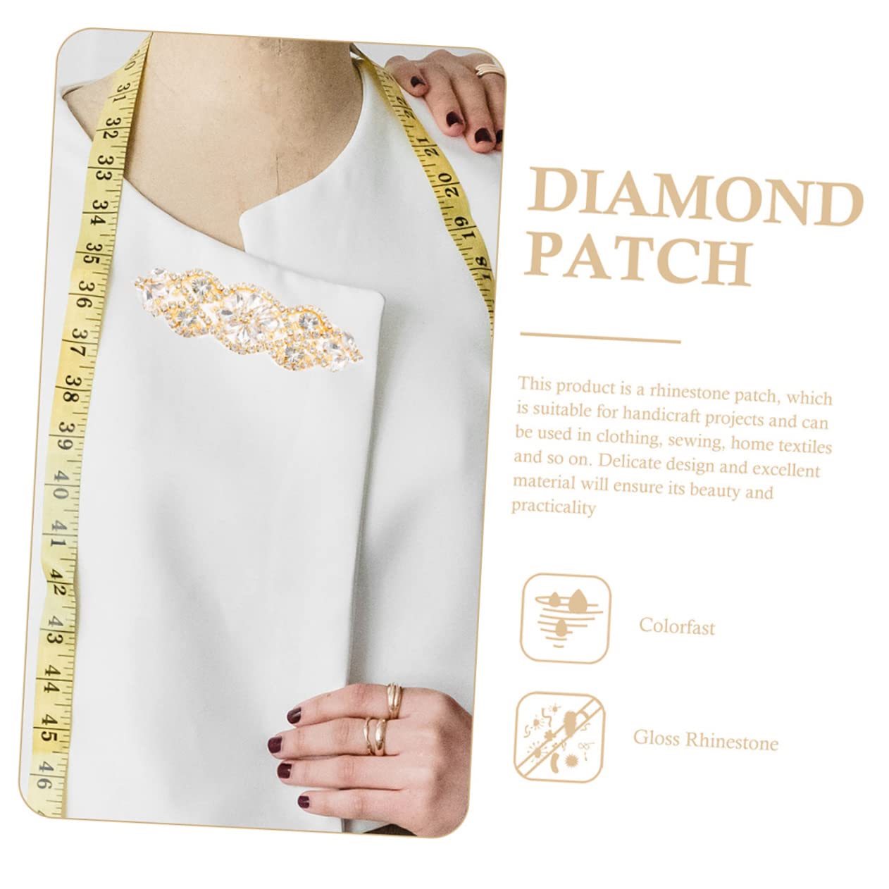 ABOOFAN 9pezzi Toppe Decorative Per Patches Ricamati Per Abbigliamento e Accessori Te Per Borse e