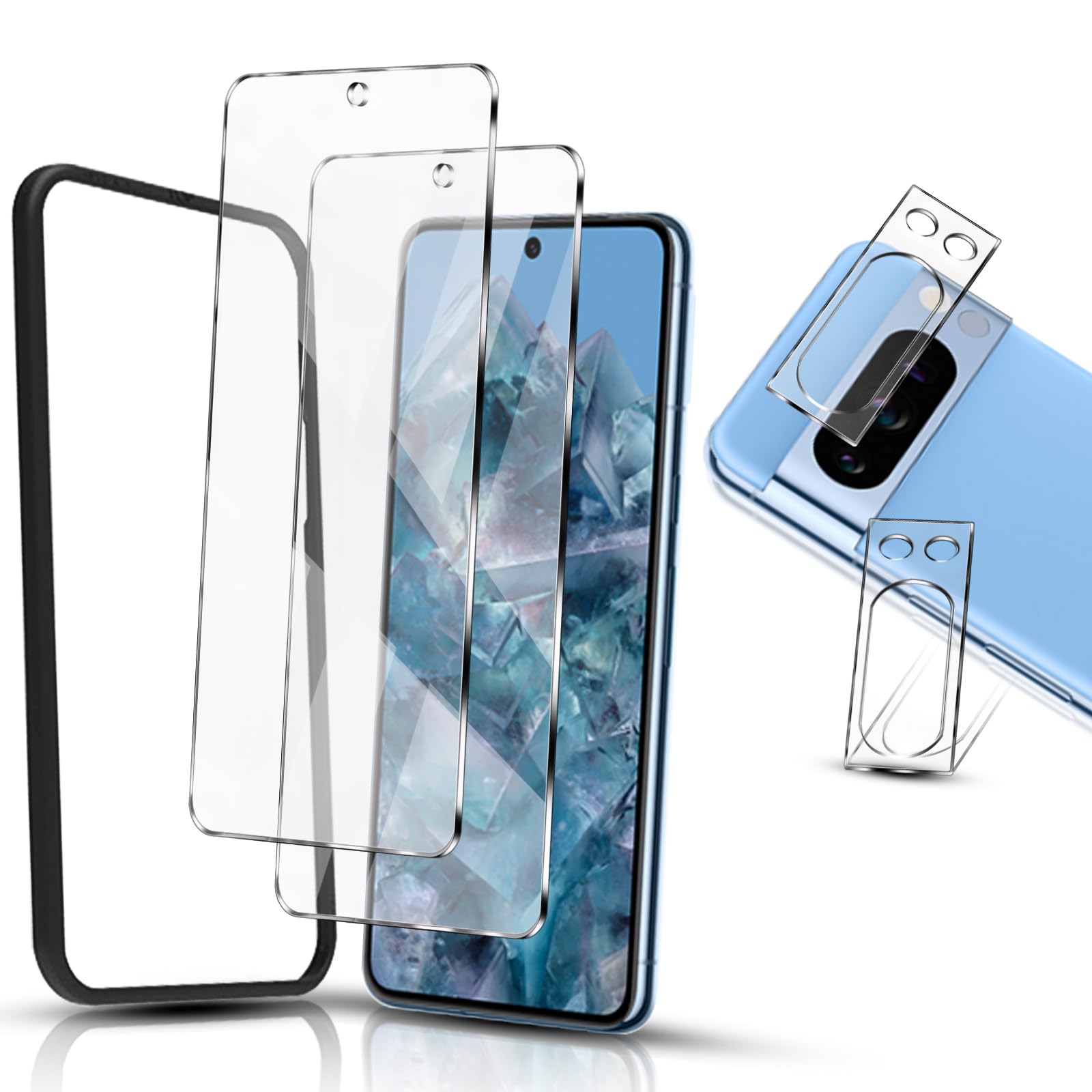 Amazon | Google Pixel 8 pro ガラスフィルム 2枚＋ Google Pixel8 pro