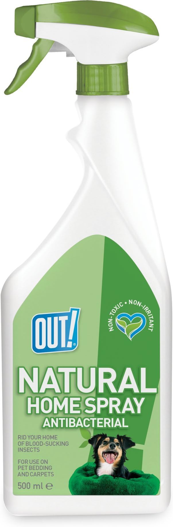 OUT! Natural Home Antibacterial Spray, 500 ml