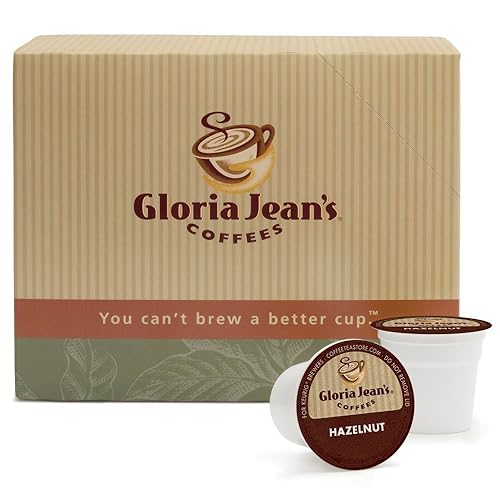 Gloria Jean's Coffees Hazelnut, Single Serve Coffee K-Cup Pod, Flavored