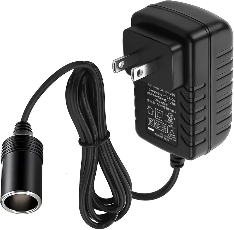 Conversor AC para DC LBSC 110V-240V para 12V 2A, adaptador de tomada para acendedor automotivo 24W – 1 unidade
