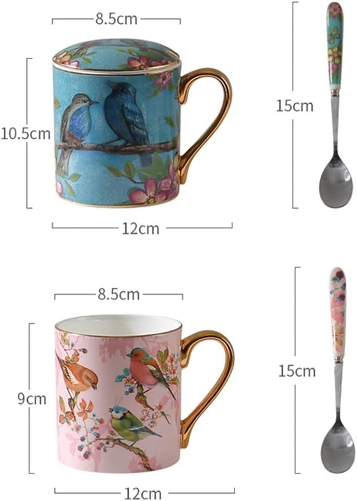 Filiżanki do kawy kubek, filiżanki do herbaty i spodek, styl wiejski kubek z porcelany kostnej filiżanka kawy kreatywny kubek dla par kubek śniadaniowy strona główna mężczyźni i kobiety kubek wody z ł