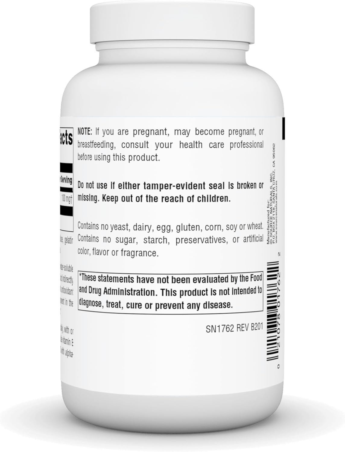 Source Naturals Alpha Lipoic Acid 100 mg Supports Healthy Sugar Metabolism, Liver Function & Energy Generation - 120 Capsules - Image 3