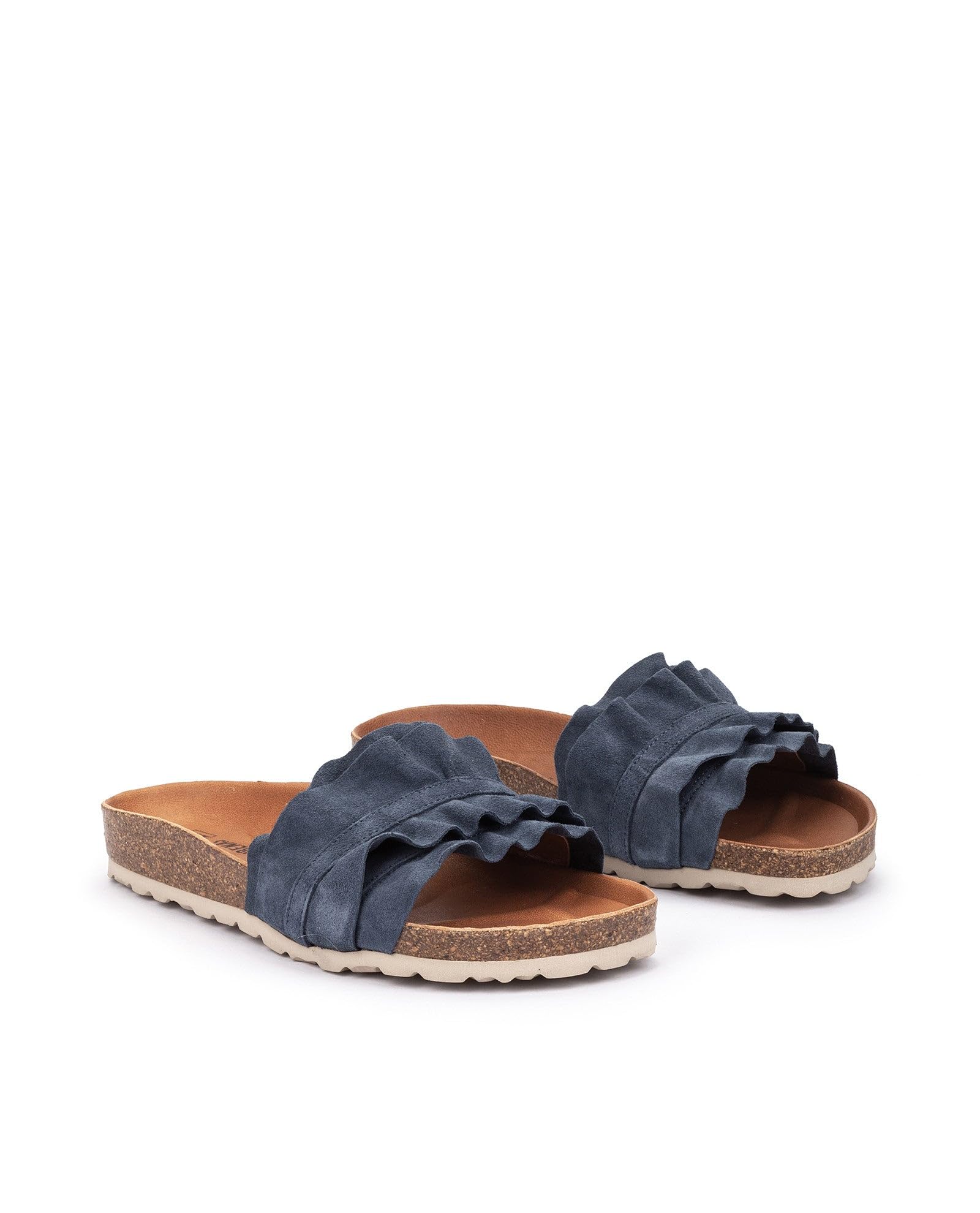 VERBENAS Sandalen Rocío Serraje Volante Iris