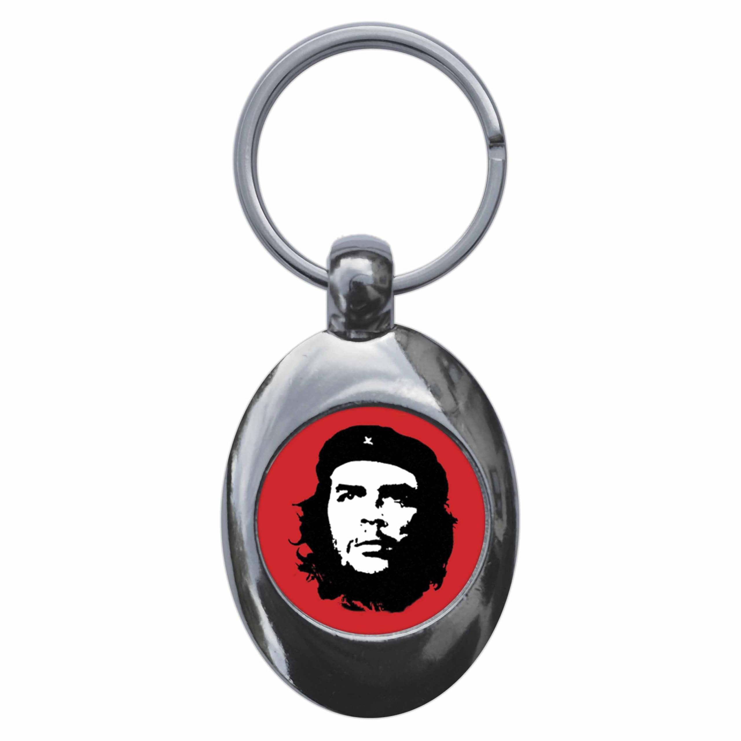 Ozorath Che Guevara Keyring Keychain Key Ring Chain With Trolley Coin