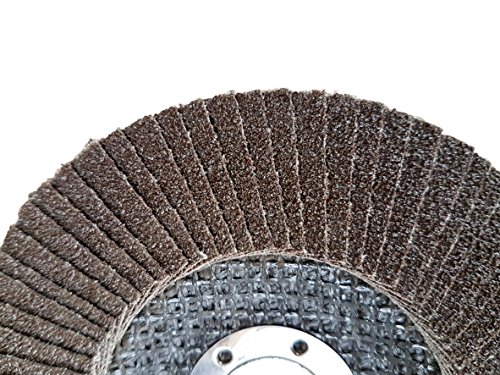 Rostio, 10 dischi abrasivi a lamelle di tela