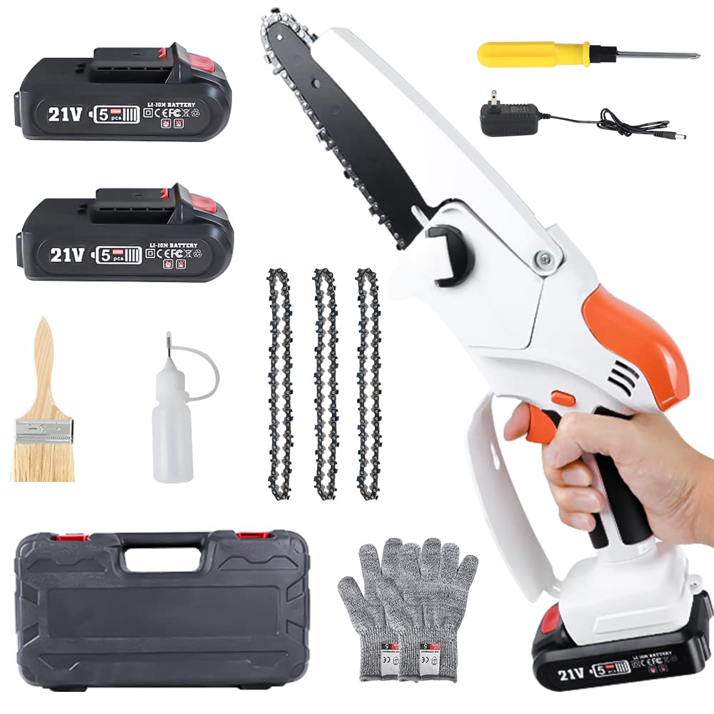 Amazon.com: Mini Chainsaw Cordless 6 