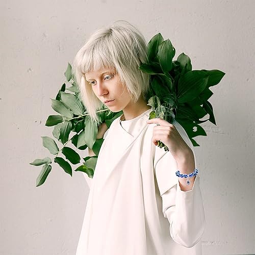 Miniatura 3 de 3 pulseras con dije de mal de ojo, 7 chakras, piedra de lava, mano de Fátima, mano turca de mal de ojo, pulsera de la suerte para protección y