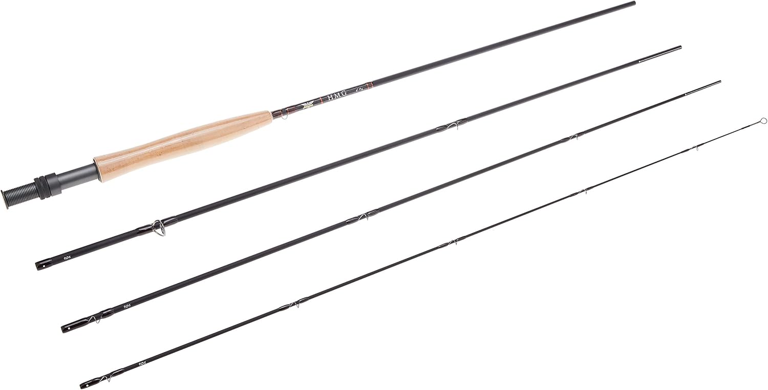 フェンウィック fenwick HMG GFF806-2 8フィート #6 Fenwick 8' 6” Fiberglass Fly Rod Brown | eBay