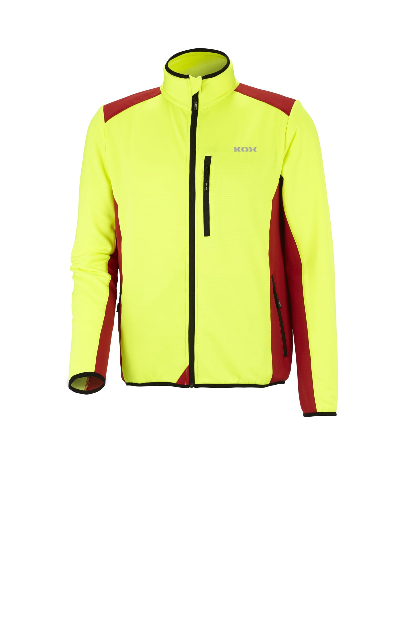 KOX Funktionsjacke Iso Gelb/Rot Größe 3XL