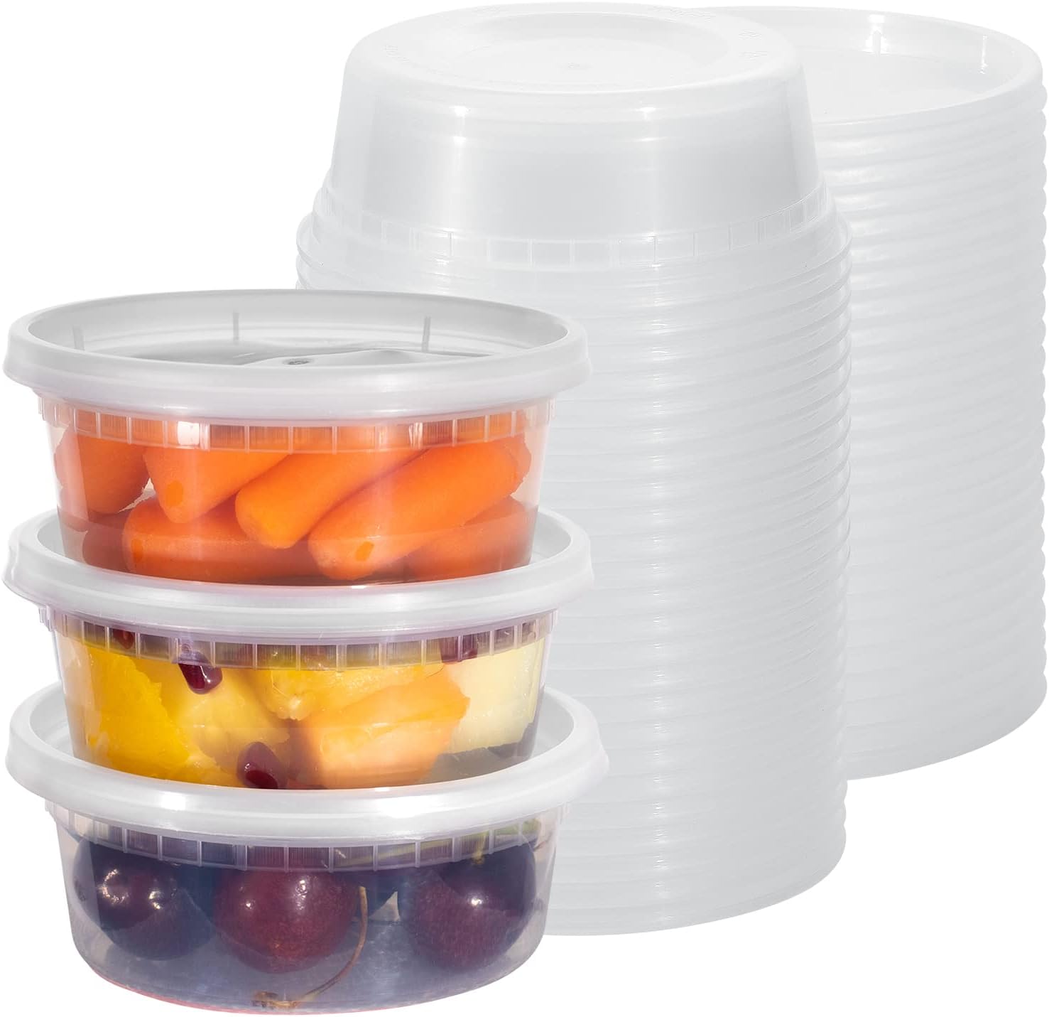 BESTYTY Deli Containers with Airtight Sealable Lids