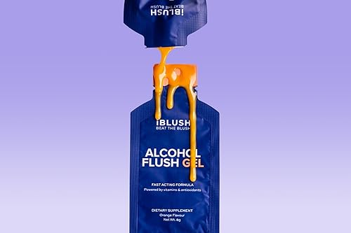 Miniatura 2 de Asian Flush Gel - 16 geles de naranja, impulsado por vitaminas y antioxidantes, rápido, eficaz y respaldado por la ciencia